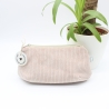 Mäppchen/Universaltasche aus Cord Altrosa - handgenähtes Unikat