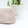 Mäppchen/Universaltasche aus Cord Altrosa - handgenähtes Unikat