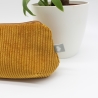 Mäppchen/Universaltasche aus Cord Senfgelb - handgenähtes Unikat