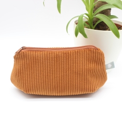 Mäppchen/Universaltasche aus Cord Rost - handgenähtes Unikat