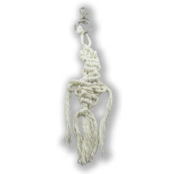 Boho Makramee Schlüsselanhänger Modell Juna