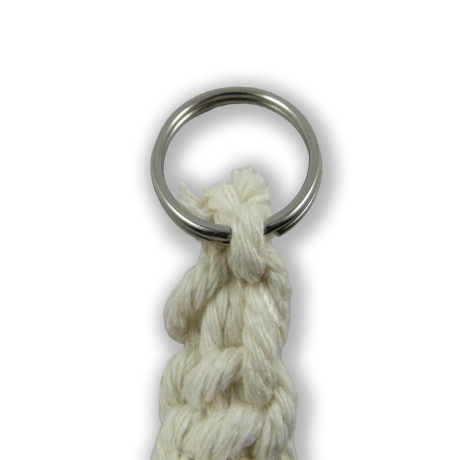 Boho Makramee Schlüsselanhänger Modell Leni