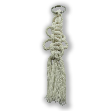 Boho Makramee Schlüsselanhänger Modell Leni