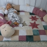 Krabbeldecke, Kuscheldecke, Bettschlange, Puckschnecke-Set