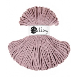Bobbiny Flechtkordel Premium 5mm 100m Farbe mauve
