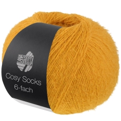 Lana Grossa Cosy Socks, 6-fach unifarben 150g