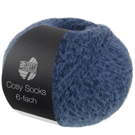 Lana Grossa Cosy Socks, 6-fach unifarben 150g