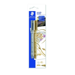 Lackmarker Silber Gold 1 - 2 mm