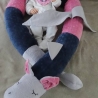 Krabbeldecke, Kuscheldecke, Bettschlange, Puckschnecke-Set