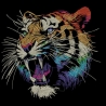 Neu AUFWENDIGE Stickdatei Tiger Ervin Lunachild