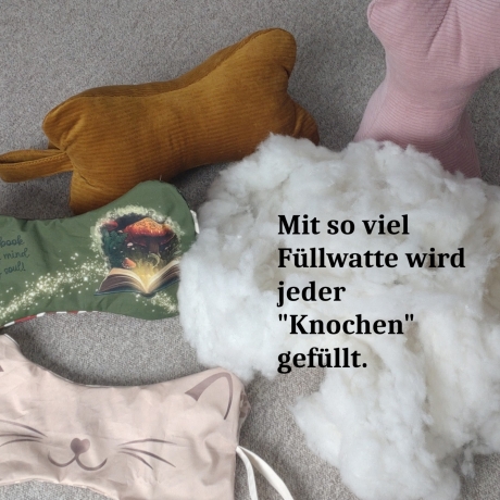 Cord Nr. 2 Leseknochen Nackenrolle mit Henkel Handmade Unikate 