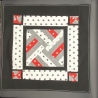 Mitteldecke Patchwork, weihnachtliche Stoffe