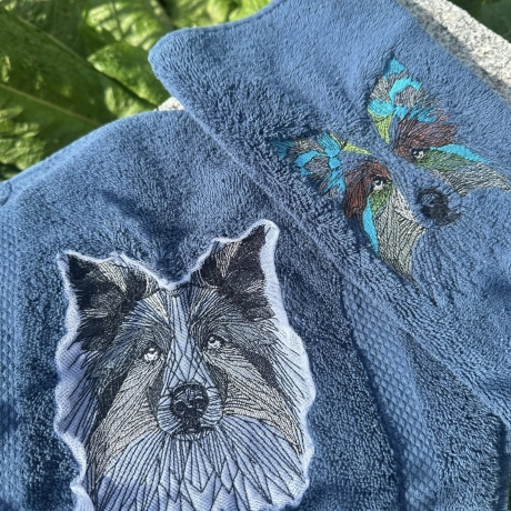 Border Collie - 12.68 x 13.84 cm