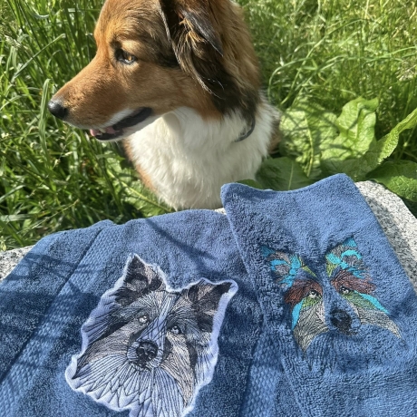 Border Collie - 12.68 x 13.84 cm