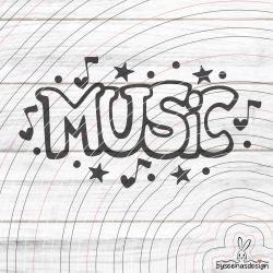 music Plotterdatei SVG DXF FCM