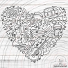 music heart Plotterdatei SVG DXF