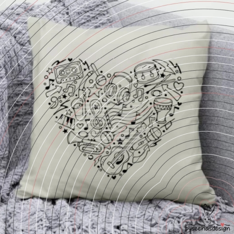 music heart Plotterdatei SVG DXF
