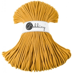 Bobbiny Flechtkordel Premium 5mm 100m Farbe mustard