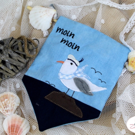 Stickdatei doodle Möwe