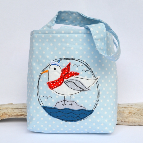 Stickdatei doodle Möwe