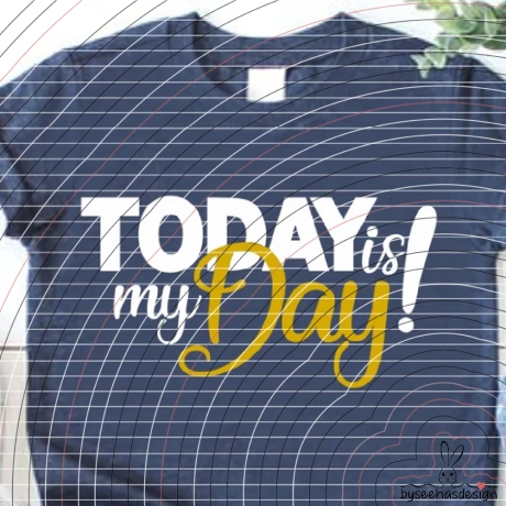 Today is my Day! Plotterdatei SVG DXF 