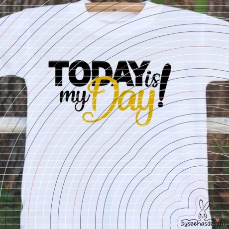 Today is my Day! Plotterdatei SVG DXF 