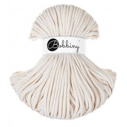 Bobbiny Flechtkordel Premium 5mm 100m Farbe natural