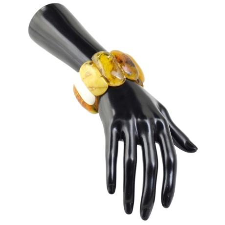 Baltischer Bernstein Armband – Klassisches Damen Armband
