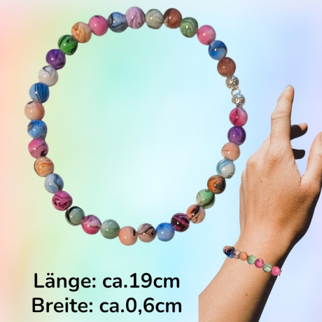 Elastische Perlenarmbänder 1 Stück