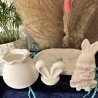 Osterdose mit Hasen-Mama und Hasen-Kind, Ostern, Hase
