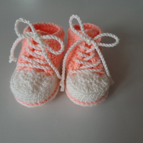 Mütze und Schuhe Baby 2er-Set Babymütze Babyschuhe