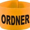 Klett-Armbinde 10 cm Höhe bedruckt mit ORDNER