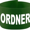 Klett-Armbinde 10 cm Höhe bedruckt mit ORDNER