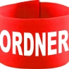 Klett-Armbinde 10 cm Höhe bedruckt mit ORDNER