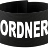 Klett-Armbinde 10 cm Höhe bedruckt mit ORDNER