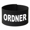 Klett-Armbinde 10 cm Höhe bedruckt mit ORDNER