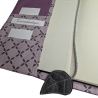 Organizer Canvas Flieder - Kalenderhülle mit Federmäppchen