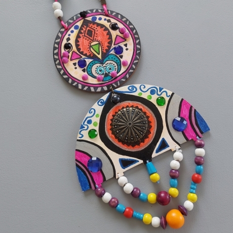 Wanddeko im orientalischen Stil