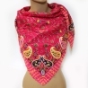Damen-Seiden-Schal-Sommer-Design, 100 x 100 cm, bunt