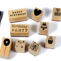 Stempelset Geburtstag