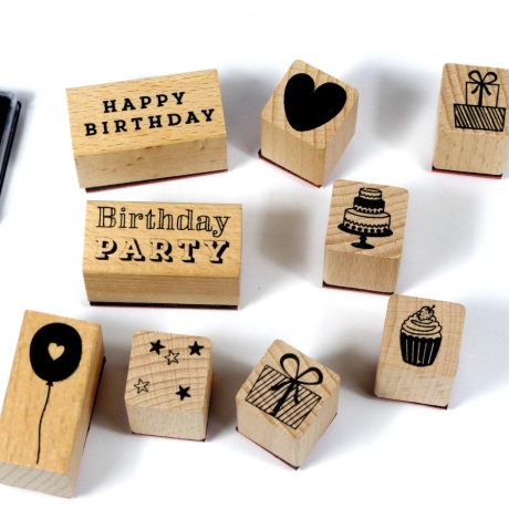 Stempelset Geburtstag