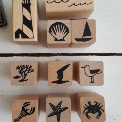 Stempelset Urlaub maritim am Meer