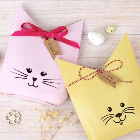 Ostergeschenktüte DIY – Bastelanleitung PDF