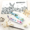 Armband im Osterdesign – Elastisches Stoffarmband