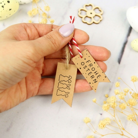 Osteranhänger zum Ausdrucken – Geschenkanhänger PDF