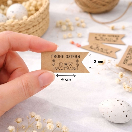 Osteranhänger PDF Druckvorlage DIN A4