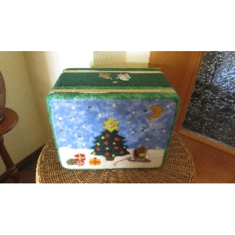 Geschenkbox  Weihnachtsbaum 