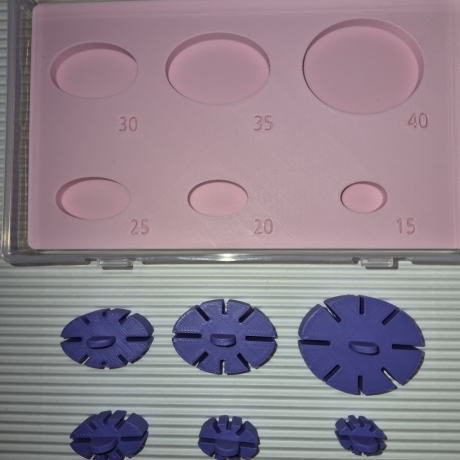 Creolen-Hilfstool – 6 Formen und Größen wählbar | Hoops-Hilfstool