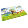 stabiles Vinyl Tischset - Englisch Kinder Platzset abwaschbar