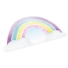 stabiles Vinyl Tischset Regenbogen Kinder Platzset abwaschbar